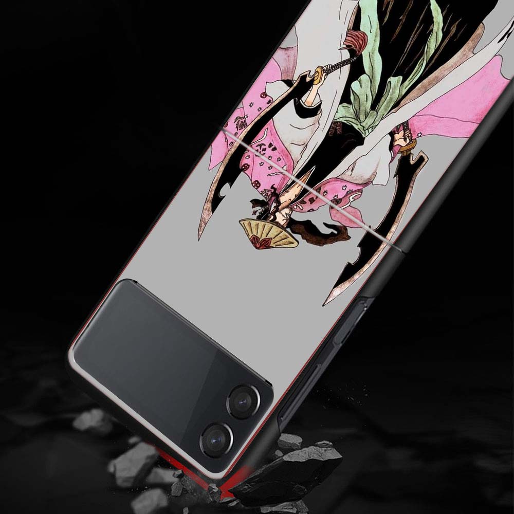 Bleach Kyoraku Shunsui Phone Case For Samsung Galaxy Z Flip 7 6 5 4 3 5G Shockproof Cover Z Flip7 Flip6 ZFlip5 Flip3 Flip4 Luxur