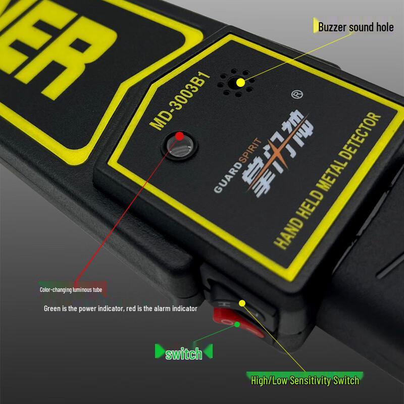 WEZHO Handheld Metal Detector Kit