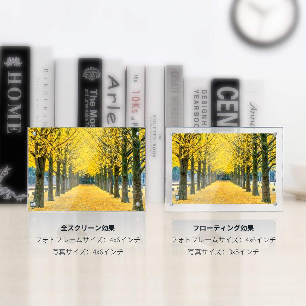 WeColor Acrylic Photo Photo Magnet Strong Picture Poster Eligible Invoice Issuance Possible 2L Frame, Stand, Frame, Magnet, Frame, Double-sided