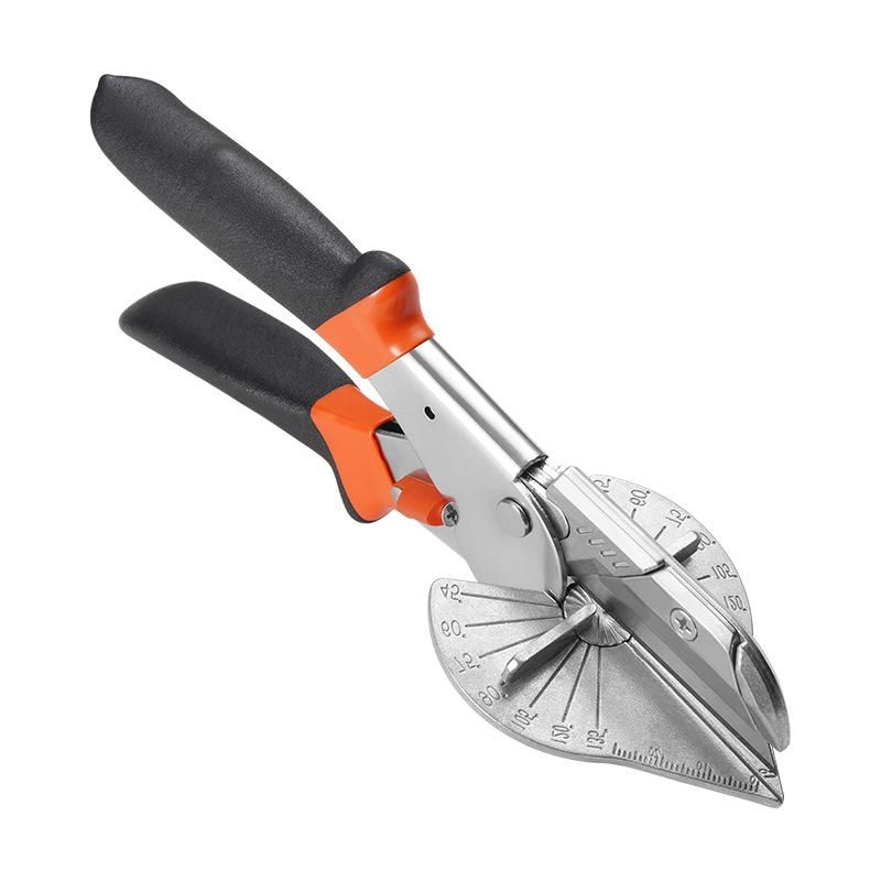 Angle Shear 45-135 Degree Miter Cutter Hand Shear Mitre Scissor Siding Wire Duct Cutter PVC PE Plastic Pipe Hose Scissors Cut