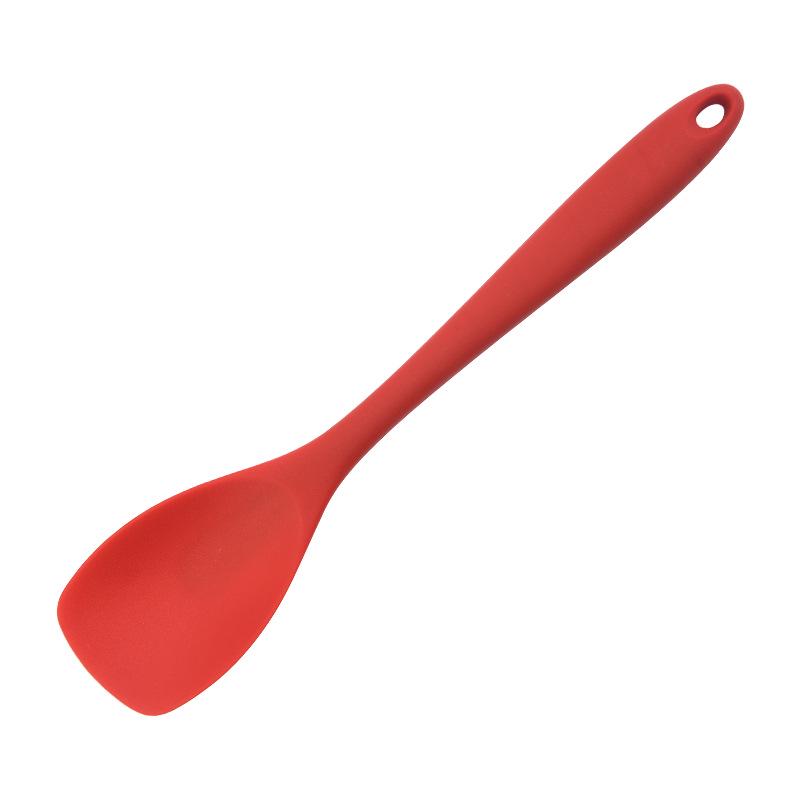 Non-stick Silicone Duck Tongue Spatula for Baby Food & Salad Mixing