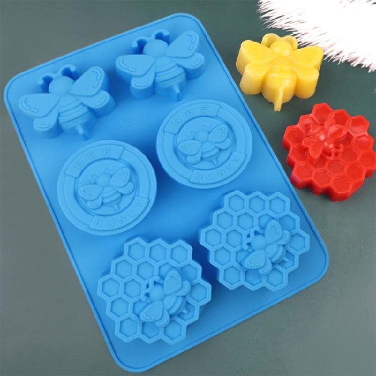 Hexagonal Silicone Cake Mold 6 Cavity Baking Mould For Pastry Chocolate Making Dishwasher Friendly Bakeware