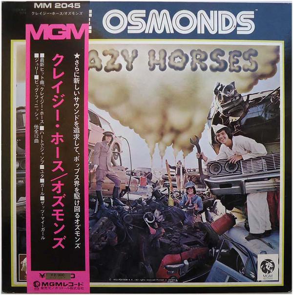 LP Record OSMONDS - Crazy Horses MM2045 MGM 1973 Japan Pop Used