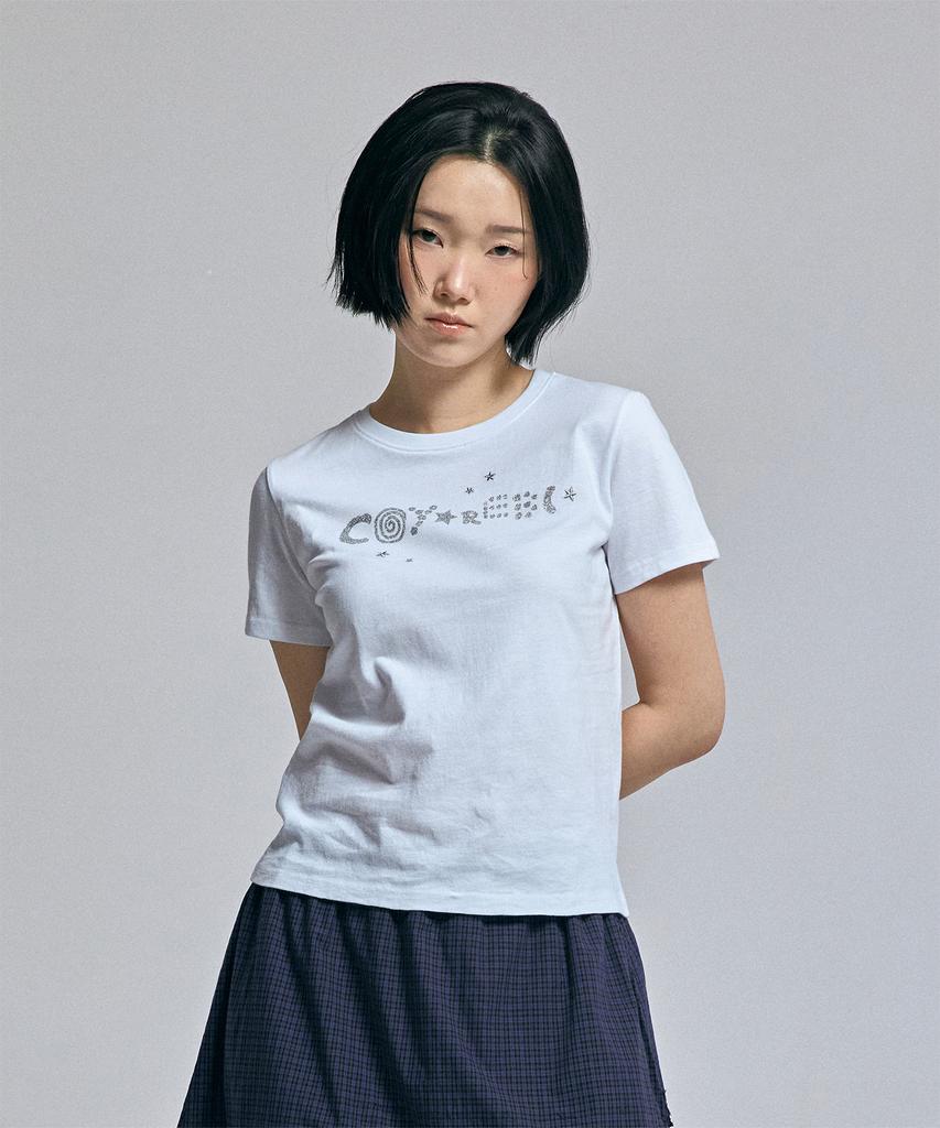 AWESOME STUDIO Little Star T-Shirt White