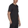 adidas Cartoon Skateboarding Boy Logo Print Crew Neck Short Sleeve T-Shirt Men Tops Black GS6221