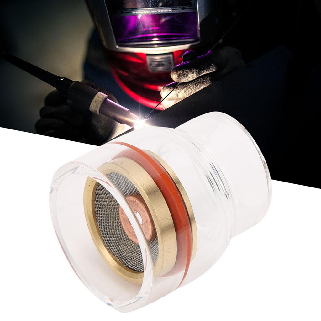 WP?171826 Welding Torch Filter Guide Fluid Protection Collet with Transparent Glass Cover