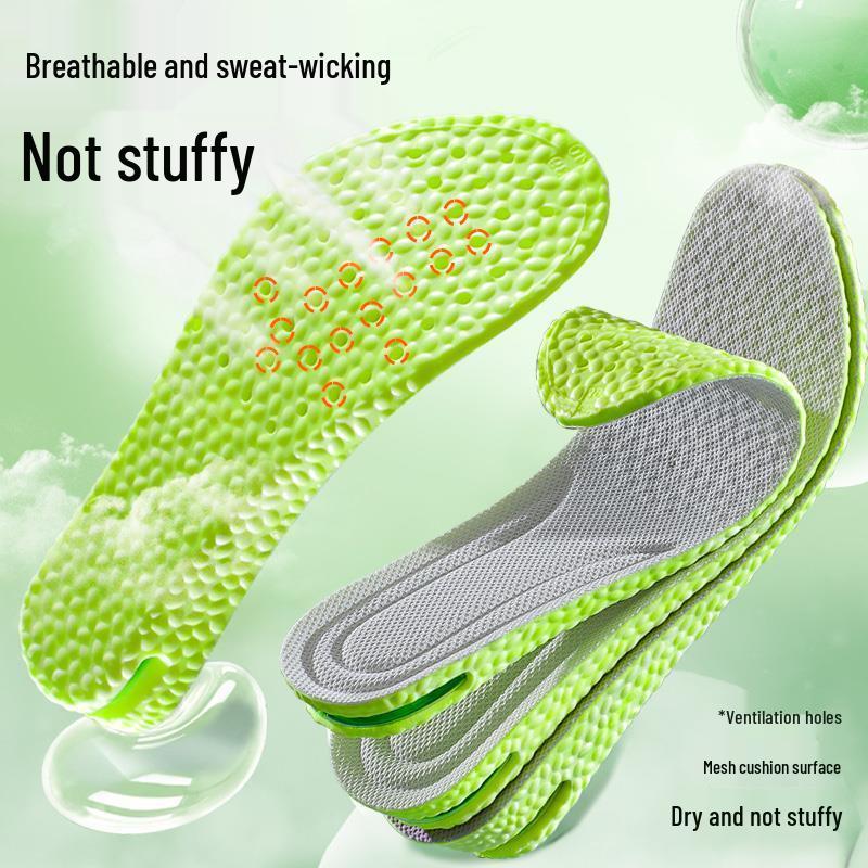 Invisible Shock-Absorbing Height-Increasing Insoles - Comfort & Anti-Odor for Men & Women