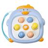 Whack-A-Mole Toy for Kids Colorful Lovely Cartoon Gopher Hammer Knock Toy Parent-child Interactive Hand-eye Coordination Sensory Toy for Baby Boys