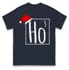 Ho Ho Ho Christmas T Shirt Christmas Festive Tee Top Santa Cap Ho Ho Ho Gift Tee
