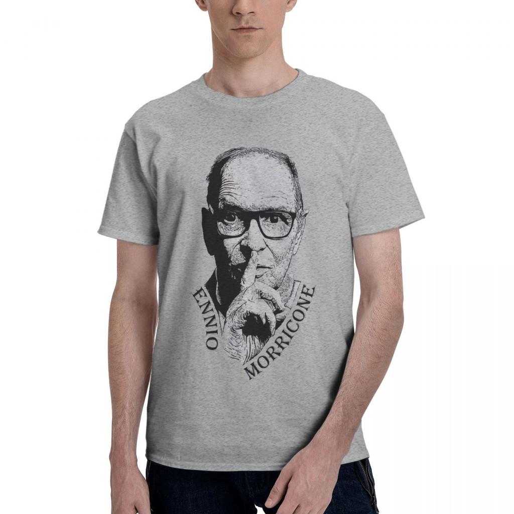 Ennio Morricone Movie Music Composer 100 Cotton Casual Breathable Confortable Man Designer Clothes Men Mens Shirt