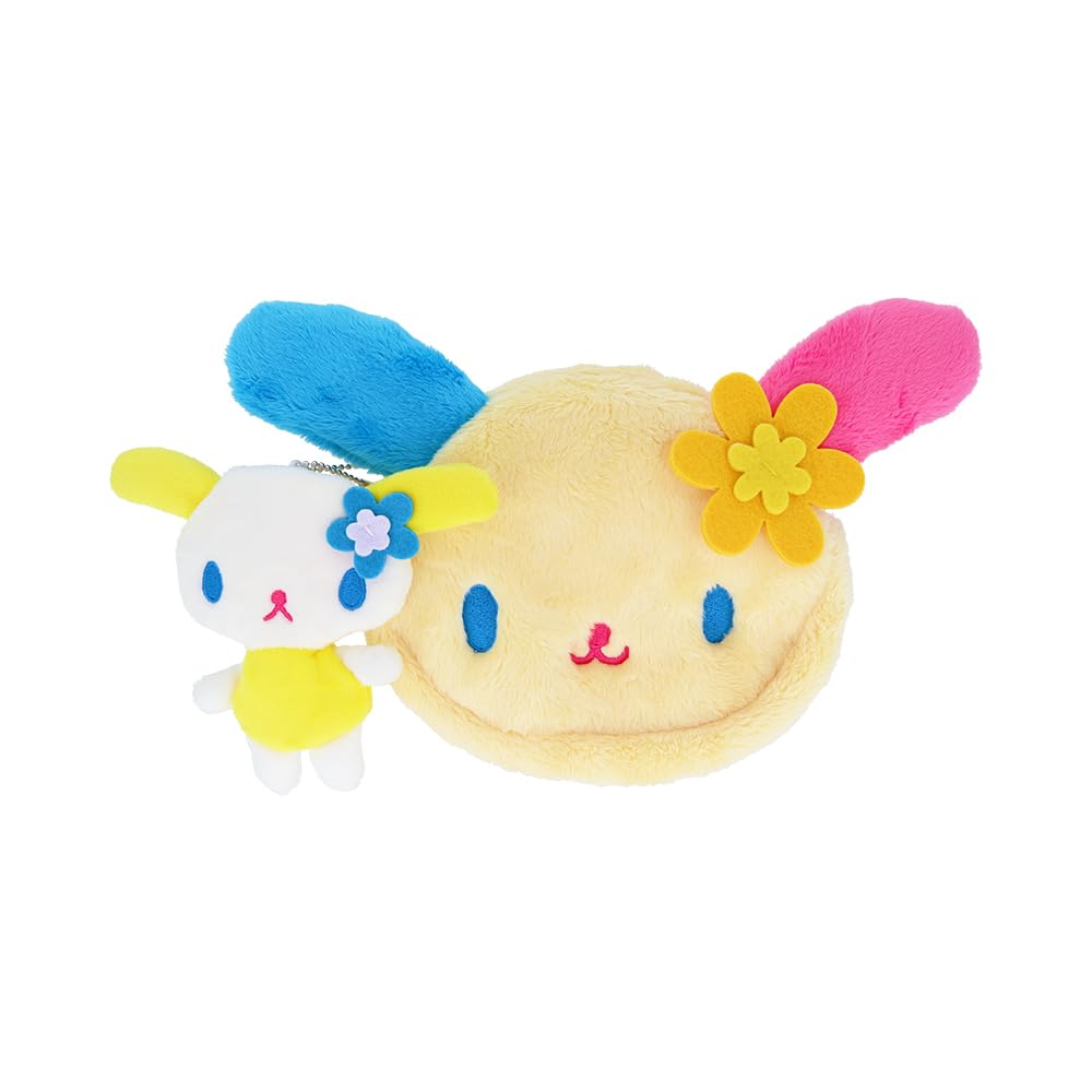 Sunstar Stationery Sanrio Character Pouch Set, Nakayoshi Pouch Set SC, Usahana & Plush Toy, S2334640