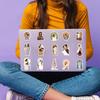 52PCS Jesus Stickers Aesthetic Christian Decals for Laptop Phone Case Planner Journal Notebook Water Bottle Sticker