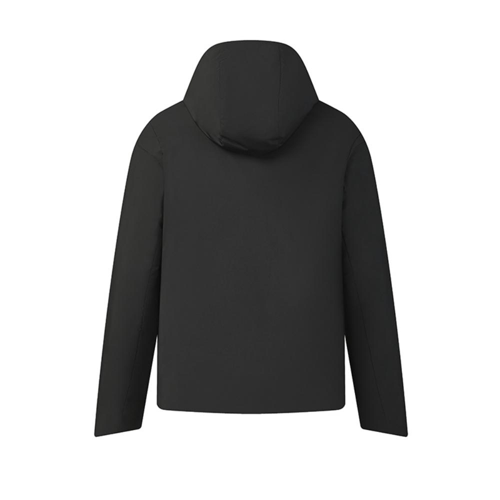 Fila Klasická Minimalistická Pohodlná Teplá Kachní Peří Ležérní Všestranná Lehká Péřová Bunda Pánská Bunda Černá F51M543903FBK