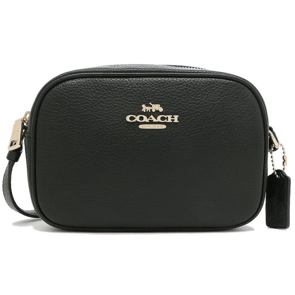 Coach Outlet Shoulder CA069 IMBLK Bag/Camera Bag, Black, Women's, [Used]