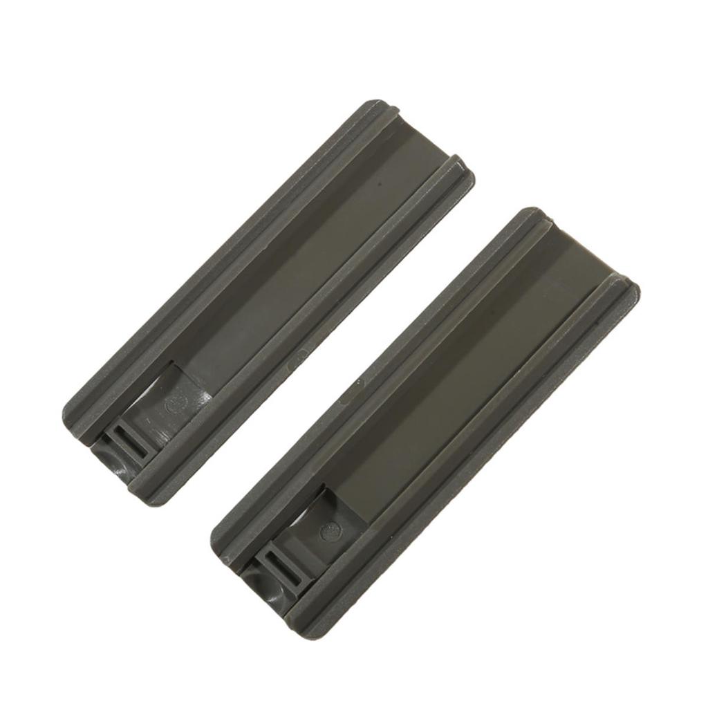 2pcs Practical Flashlight Mouse Tail Switch Card Slot Guide Rail Portable Scar Pocket Panel Remote Switch Pads