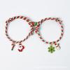 "Hot-Selling Christmas Love Magnet Couple Bracelet – Perfect Gift for Girlfriends"