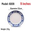 Melamine Imitation Porcelain Round Dinner Plate