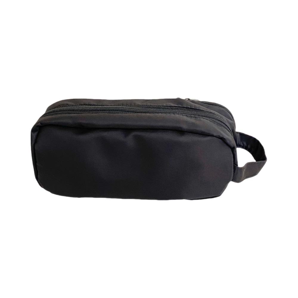 Desktop Storage Korean Stationery Bag Black Solid Color Pencil Pouch  Student