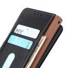 KHAZNEH For Motorola Moto G56 5G Case Genuine Cow Leather Flip Phone Cover