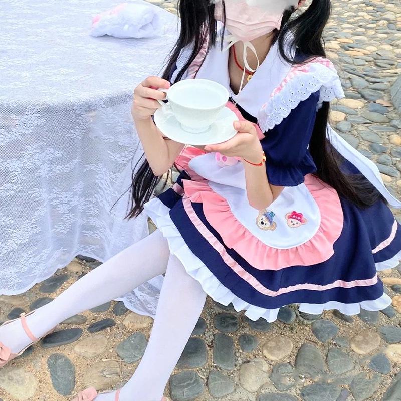 Japanese Maid Cosplay Princess Dress for Women - Role Play Costume