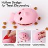 Bite Resistant Treat Dispenser Food Grade Silicone Food Toy Durable Chew Toy  Dog Cat Use