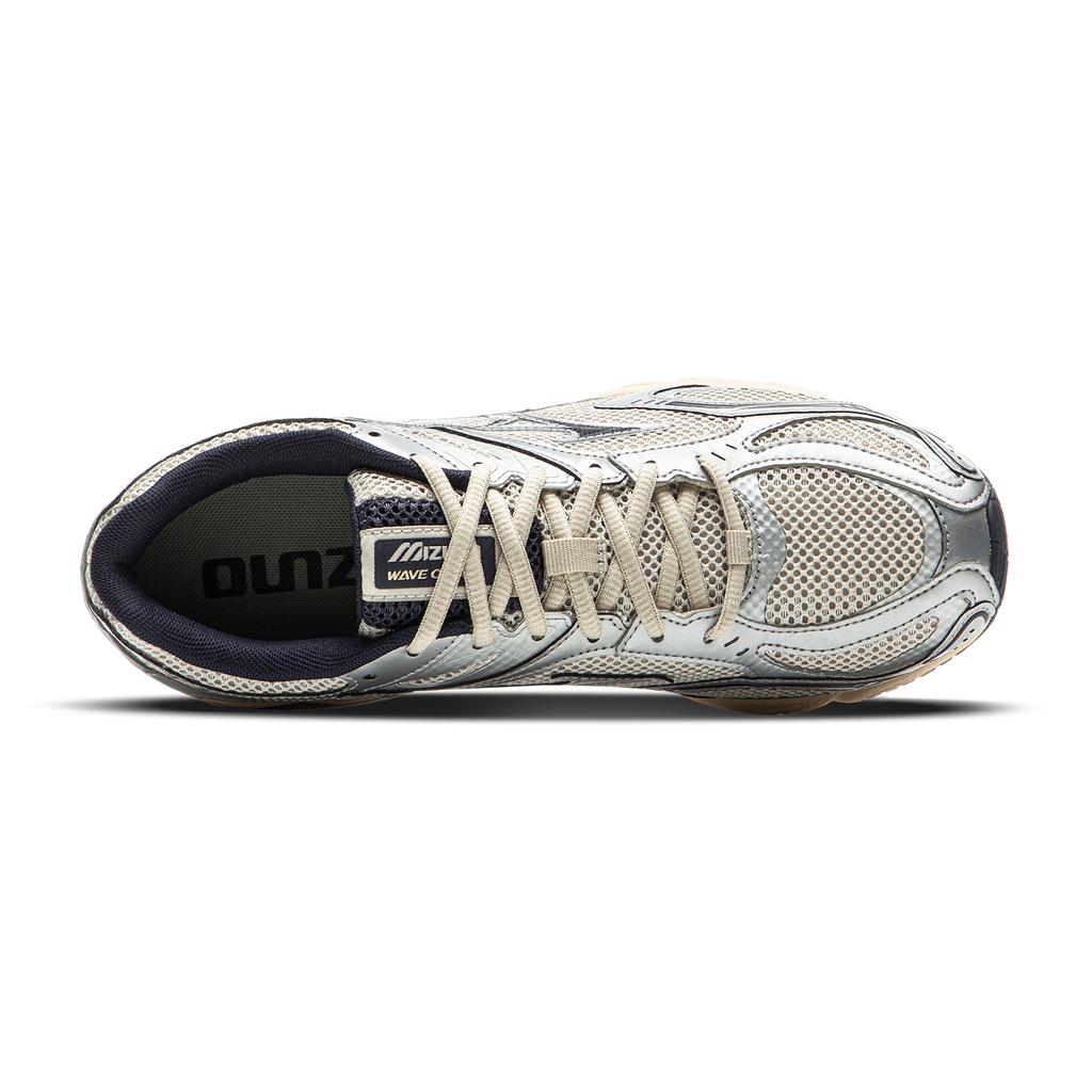Mizuno Wave Orion Fashion Fabric Synthetic Leather Durable Support Lightweight Low Top Running Shoes Unisex Sneaker Light-Gray D1GH232110