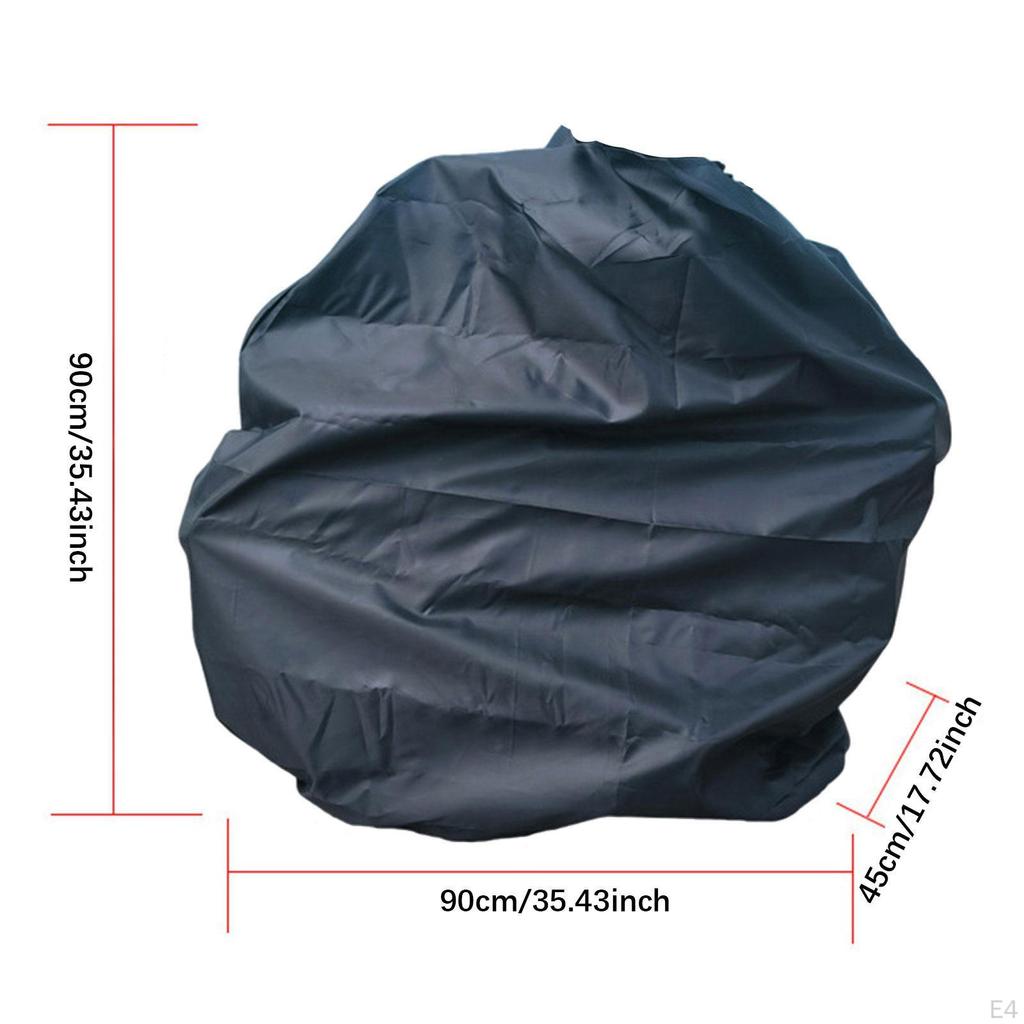 Husă de praf pliată pentru bicicletă, geantă de transport cu cordon de jos pliabil pentru interior