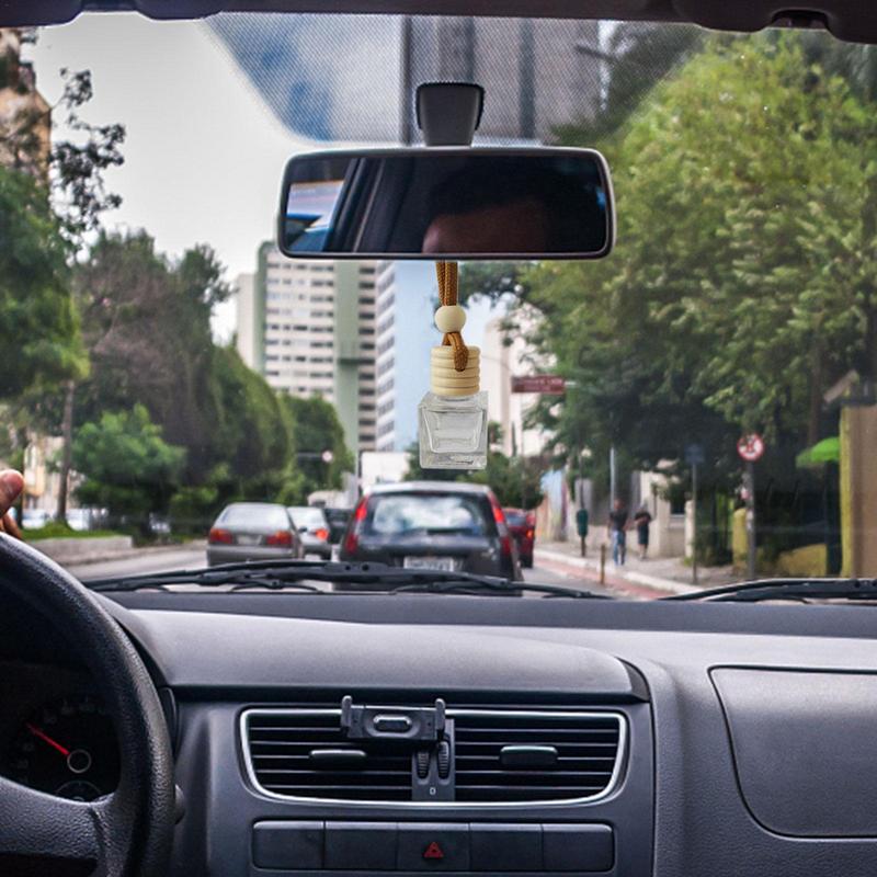 Hängende Leere Autoduftflaschen Aromatherapie Anhängerflasche Für Fahrzeug Zuhause Diffusor Fläschchen Entfernen Autogeruch Lang Anhaltend