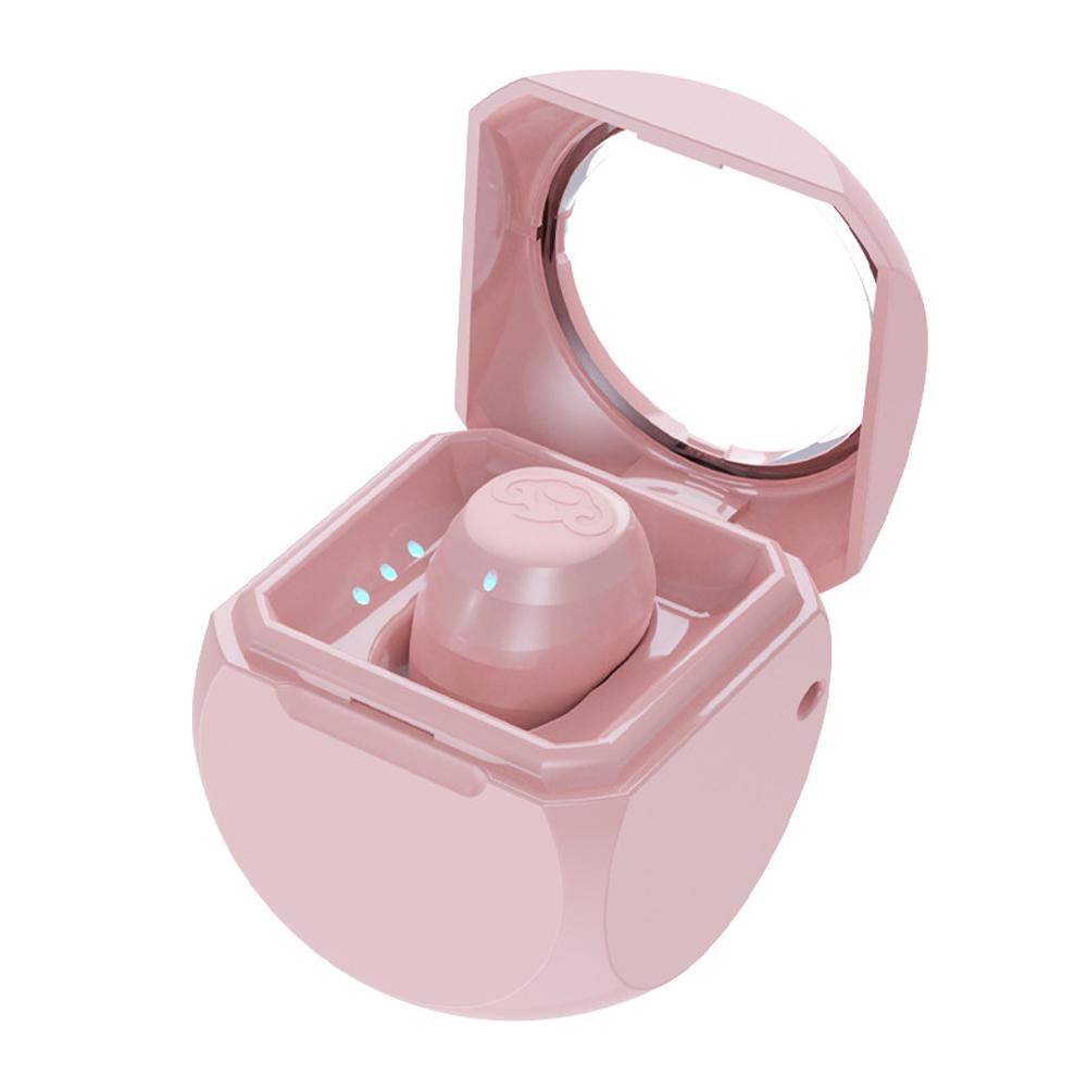 1PC Mini Sleep Bluetooth Headset In-Ear With Charging Case Invisible Sports Business Headphones