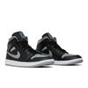 Womens Air Jordan 1 Mid 'Shadow' (women's Sizes) Black / Particle Grey / White Vintage Basketball Shoes BQ6472 007