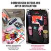 AAAKE1 Car Seat Back Storage Bag Tablet Phone Drink Snack Umbrella Organizer Box For Honda Mugen Typer ACCORD Airwave Avancier Civic