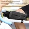 Road Bikes Front Frame Bag Bicycles Front Top Tube Pouches Storage Bag Cyclings Tool Front Saddles Bag for Mountain Bike