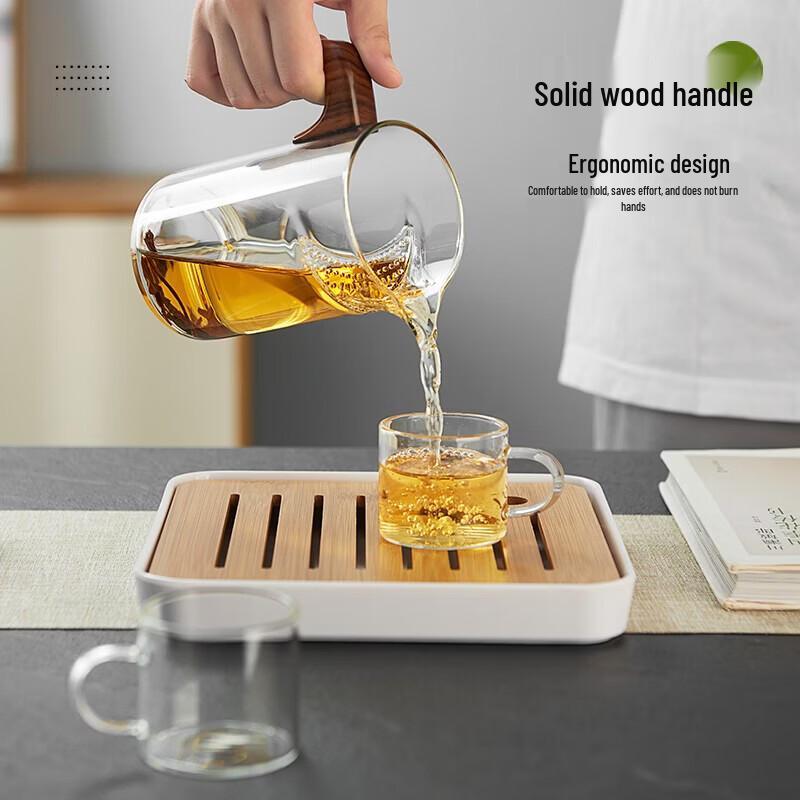 YIHUTEA Borosilicate Glass Fairness Cup with Filter