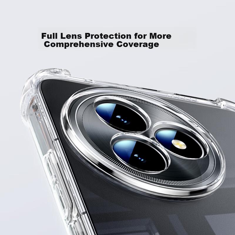 Phone Case Redmi K80 Pro, Redmi K80 Pro Full Lens Protection, Air Cushion Shockproof, Transparent Ultra-Thin Soft Case for Bare Phone Feel