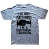 Im Not Retired Im A Professional Grandpa Idea Grandfather Gift New Tshirt Short Sleeve Cotton T Shirts