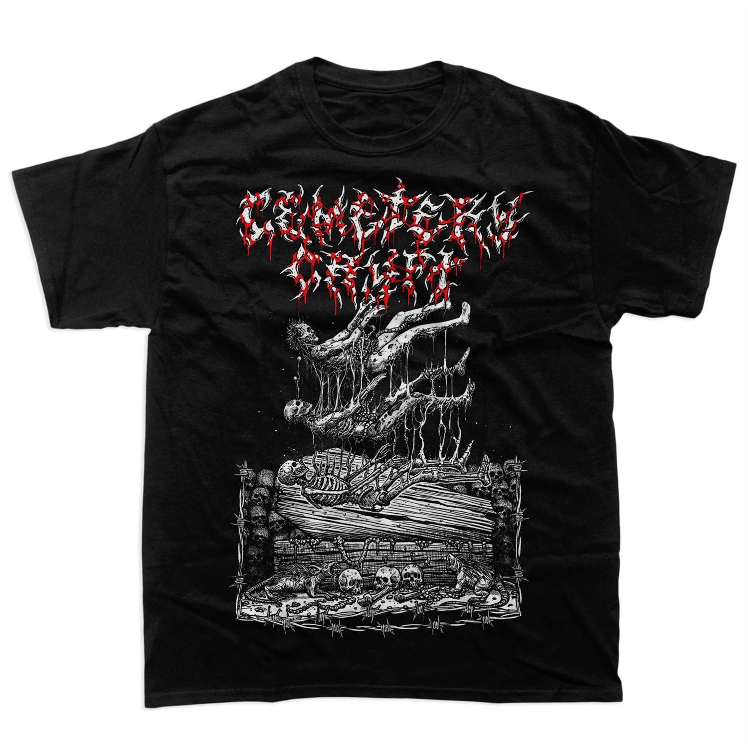 

New Product Y2K2026 American Street Hiphop Style Mens and Womens Printed Loose Tshirt with Unique Dark Design M