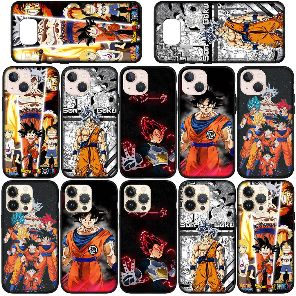 Phone Case for iPhone 17 15 16 Plus XR Redmi Note 14 12 11 13 Pro Max Huawei P30 P20 Lite OPPO A60 A40 A80 A18 A16 A54 Anime Dragon Ball Z Goku Cover