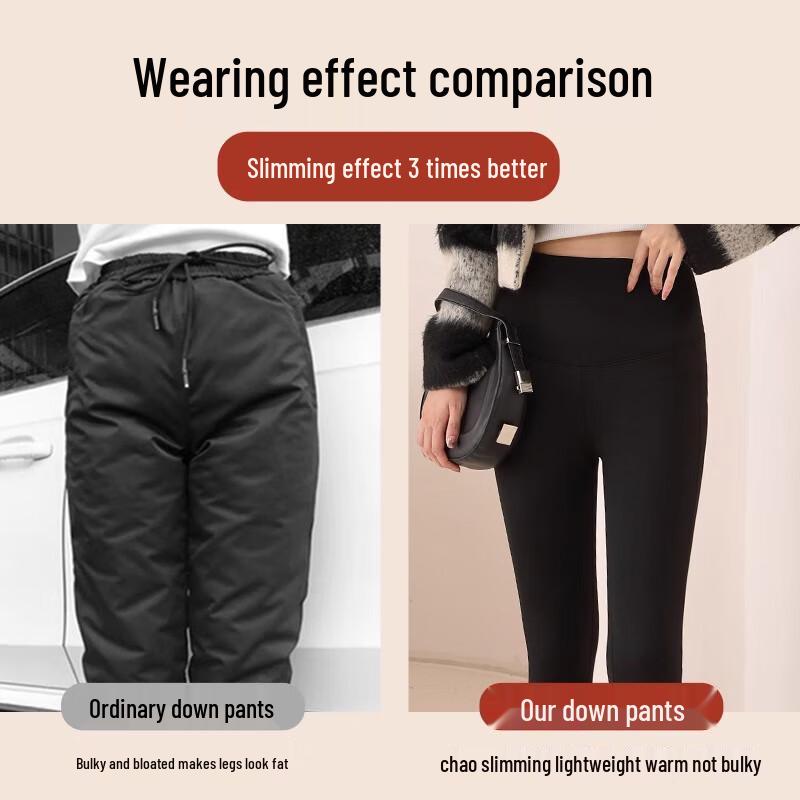 Lonsa Women's Goose Down Winter Leggings