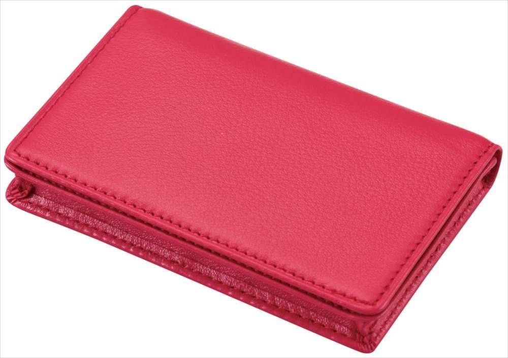 

Raymay Fujii Визитница Натуральная 7 x 11 x 2 см Держатель, Кружево, Розовый, Кожа, NN2503P, розовый