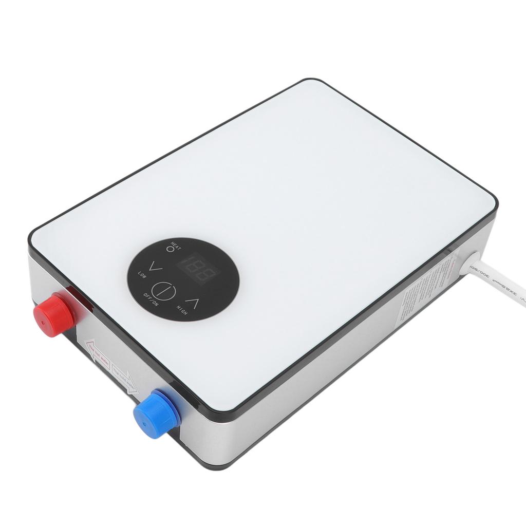 6500W Instant Tankless Electric Mini Water Heater Digital Touch Screen Smart Thermostat Water