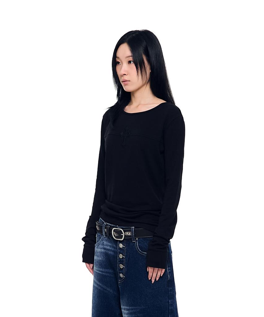 AAKAM Akm Cros2 Long Sleeve (Black)