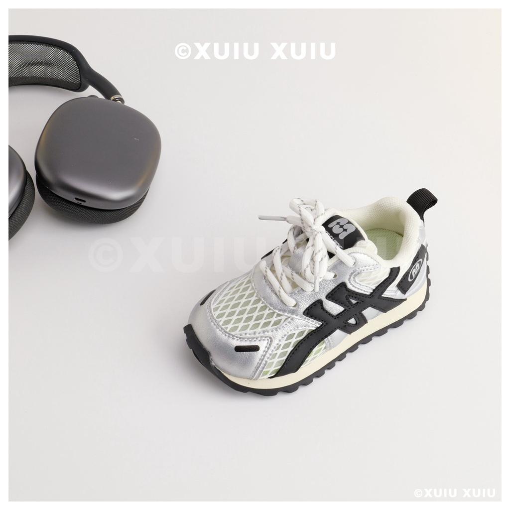 XUIU "Ghost Family Joint Name" Retro Children's Functional Forrest Gump Shoes Spring and Summer Single Net Boys and Girls [Wenzhou Shoes]