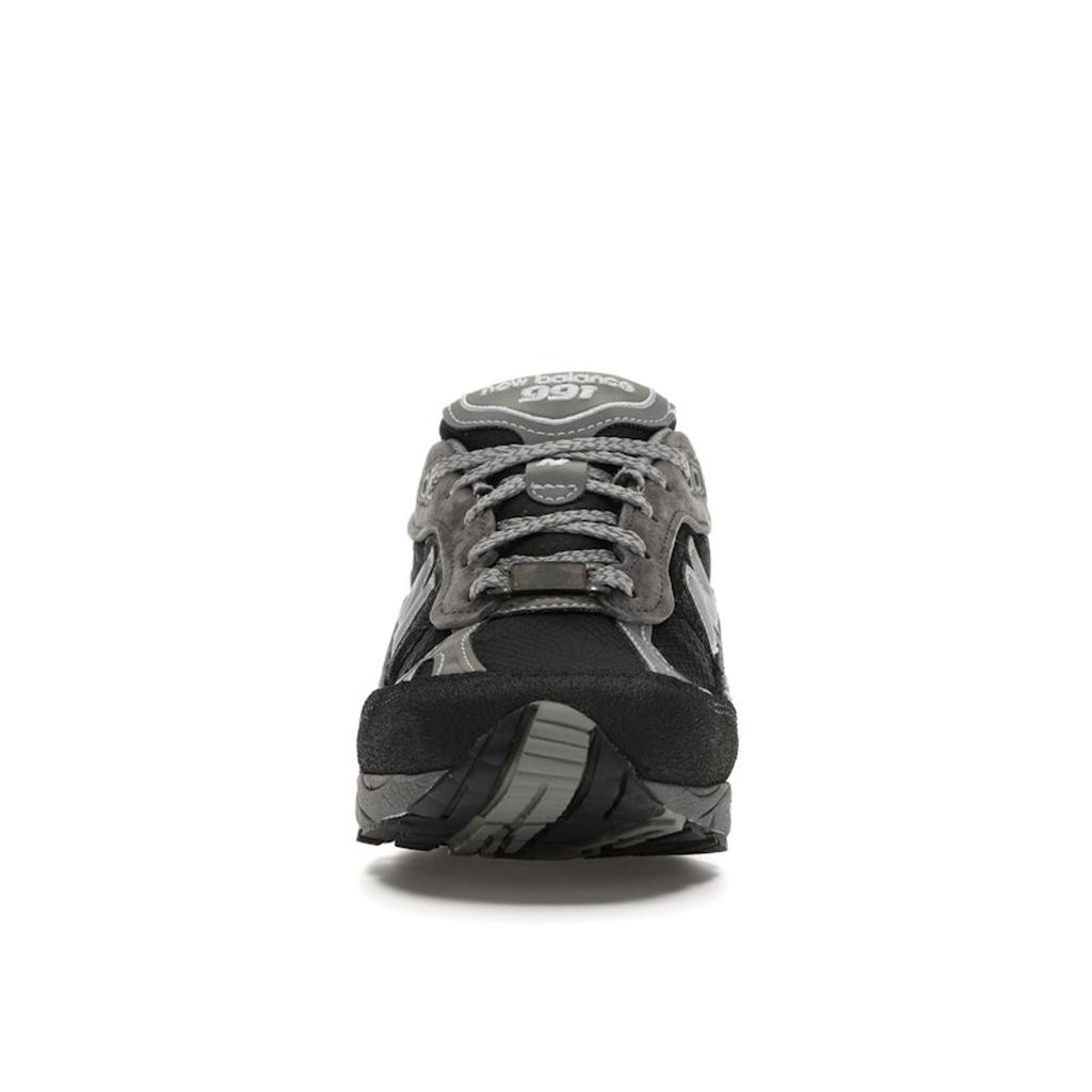 Slam Jam x New Balance 991 Made In England Shap Store Herren Sneaker Schwarz Silber M991SJM