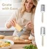 Stainless Grater with Arch Shape for Kitchen Grating and Shredding