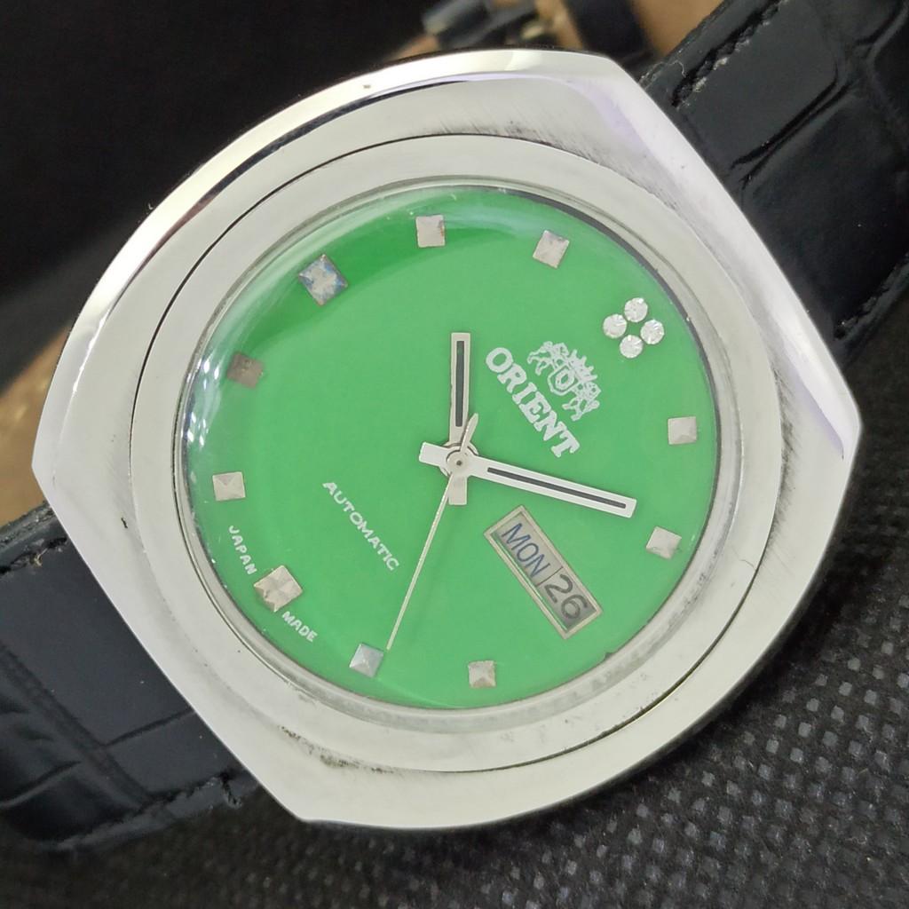 

Б/у ORIENT CRYSTAL AUTO 46941 JAPAN MENS WATCH a290493-1 Sku550d-a290493