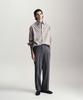 JRIUM Lowden Straight Fit Wool Trousers Grey