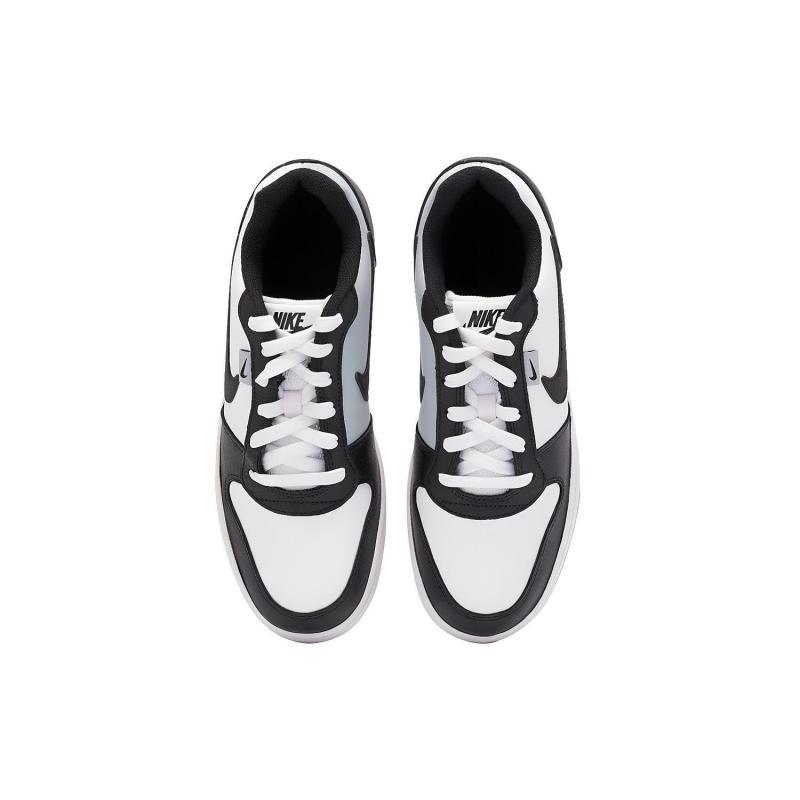 Nike Ebernon Low Prm White Black Wolf Grey Sneakers AQ1774-102