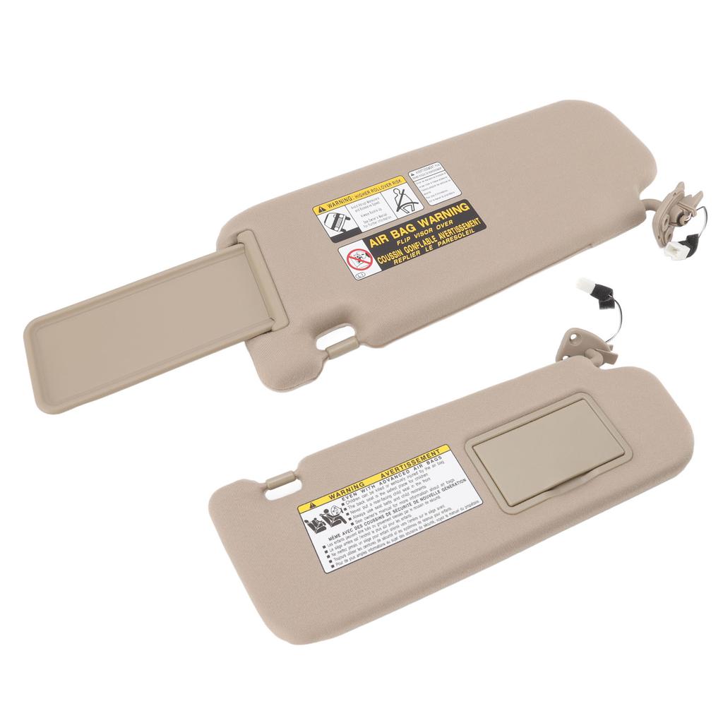 Car Inside Sun Visor With Makeup Mirror 852013K010QD Replacement for Hyundai Sonata 2006‑2008 Right