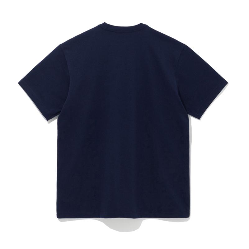 New Era SS23 Classic Printed Embroidered Stamp 1920 Short Sleeve T-Shirt Unisex T-Shirt Deep-Blue 13546427