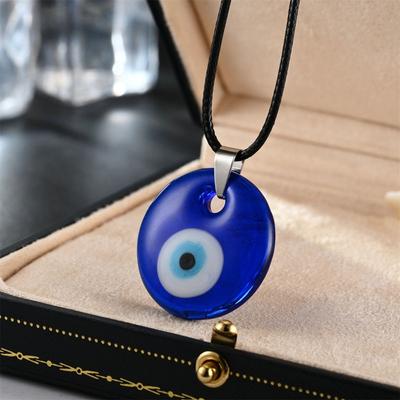 Necklace Neck Rope Lucky Jewelry Gift Necklace for Women Blue Eye Pendant Amulet Necklace Choker